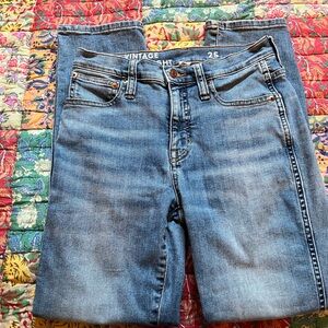 J. Crew blue jeans